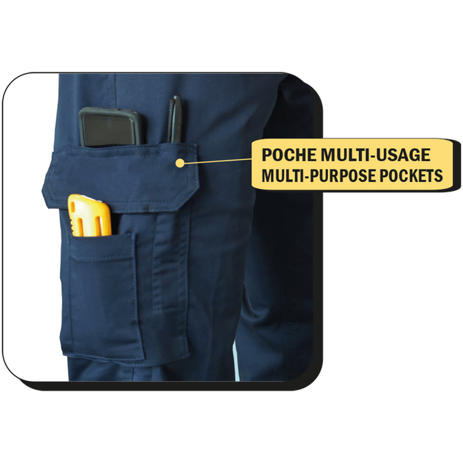 Pantalon Cargo NOIR - FEMME
