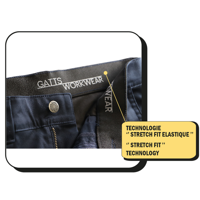 Pantalon Cargo NOIR - FEMME