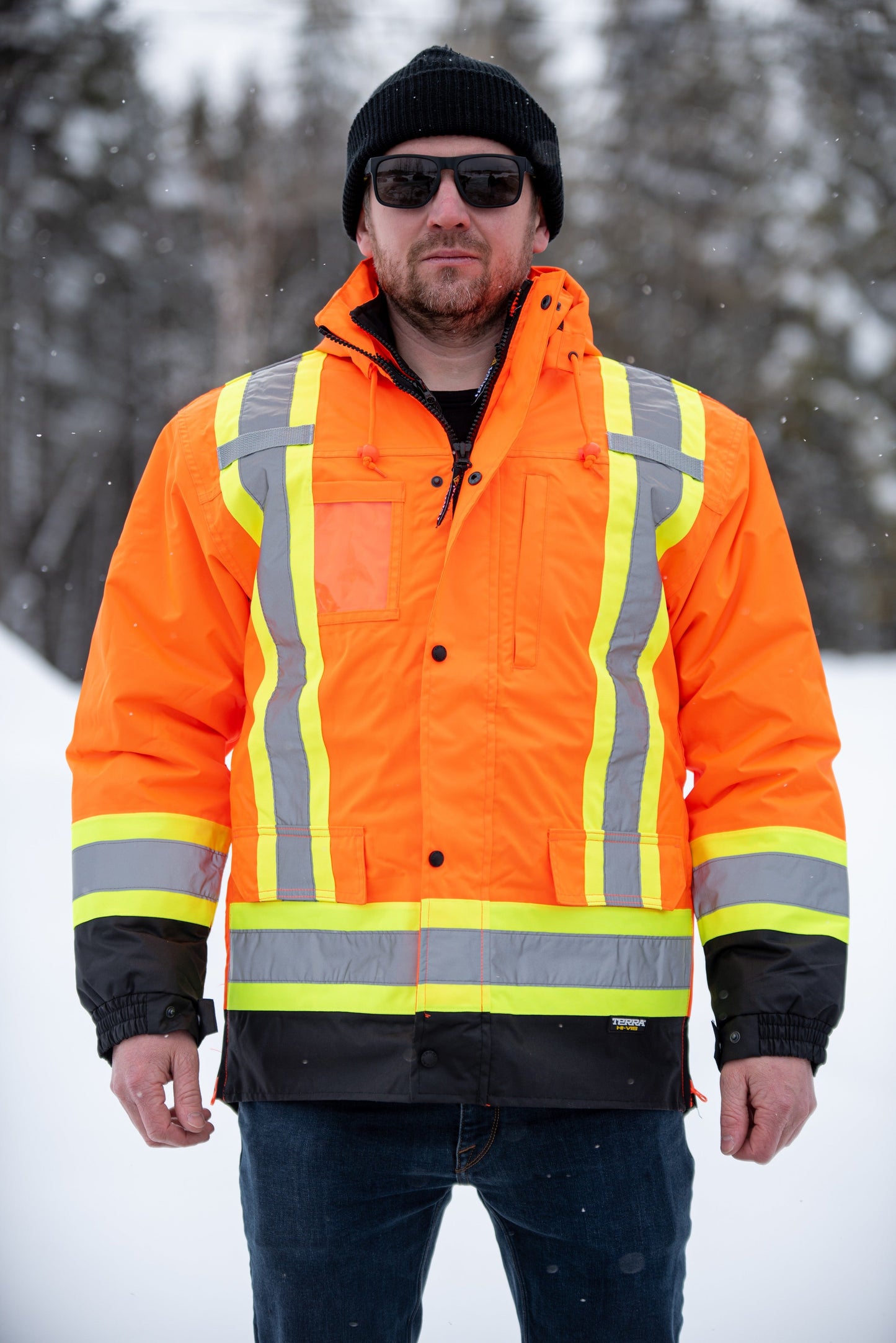 Manteau système 7 en 1 HAUTE VISIBILITÉ