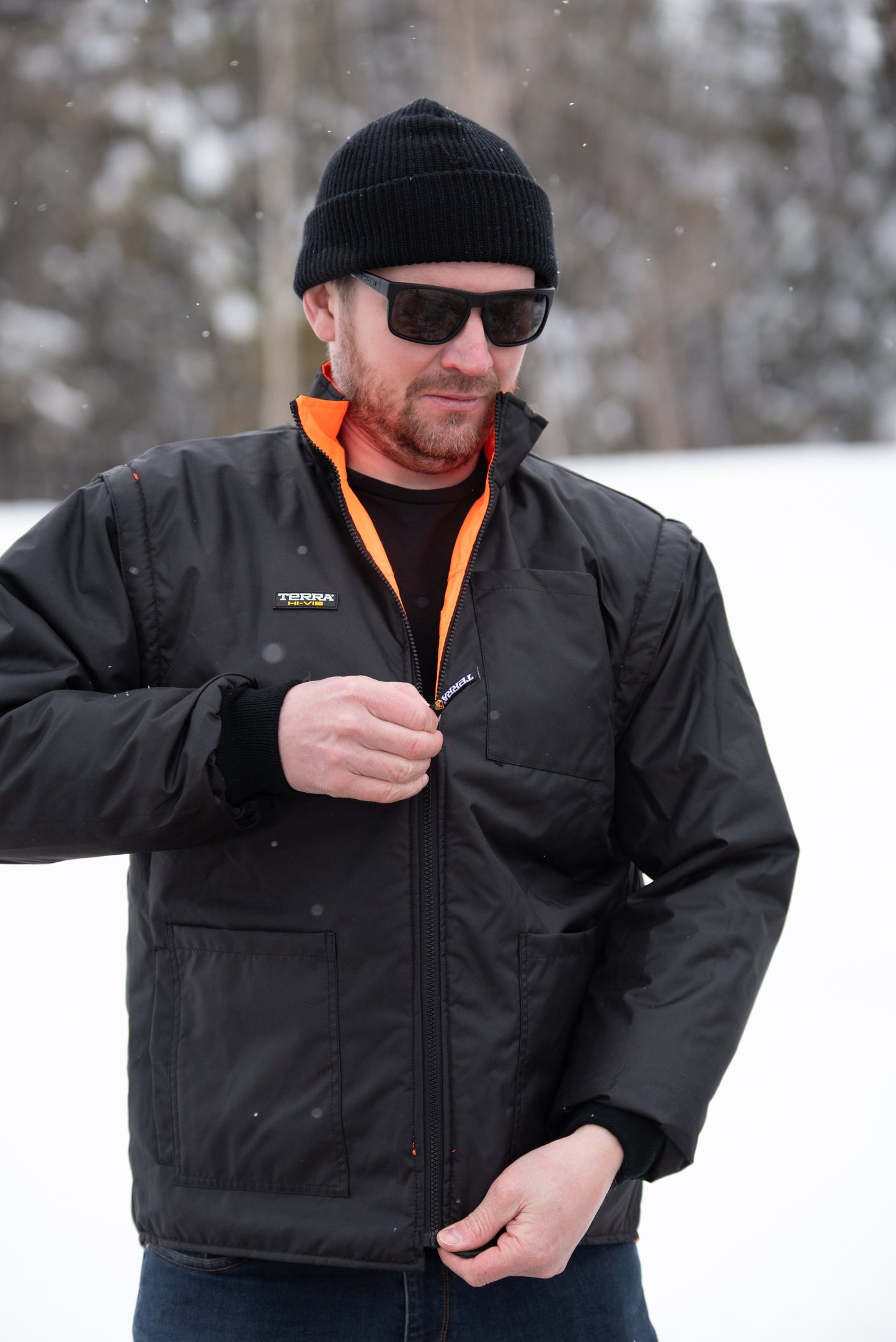 Manteau système 7 en 1 HAUTE VISIBILITÉ