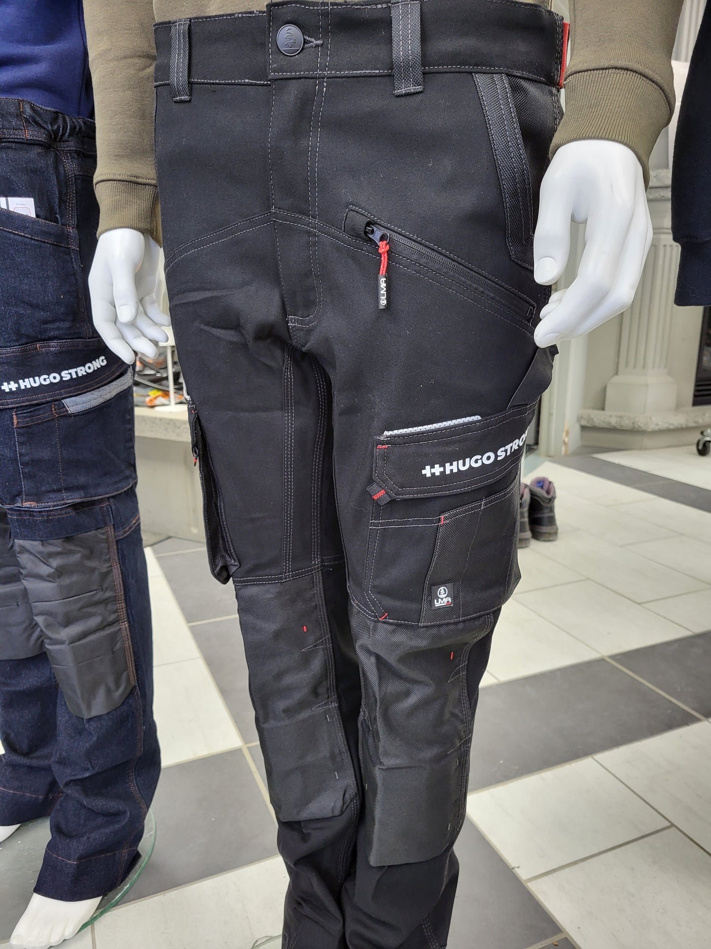 Pantalon de travail renforcé multipoches HUGO STRONG