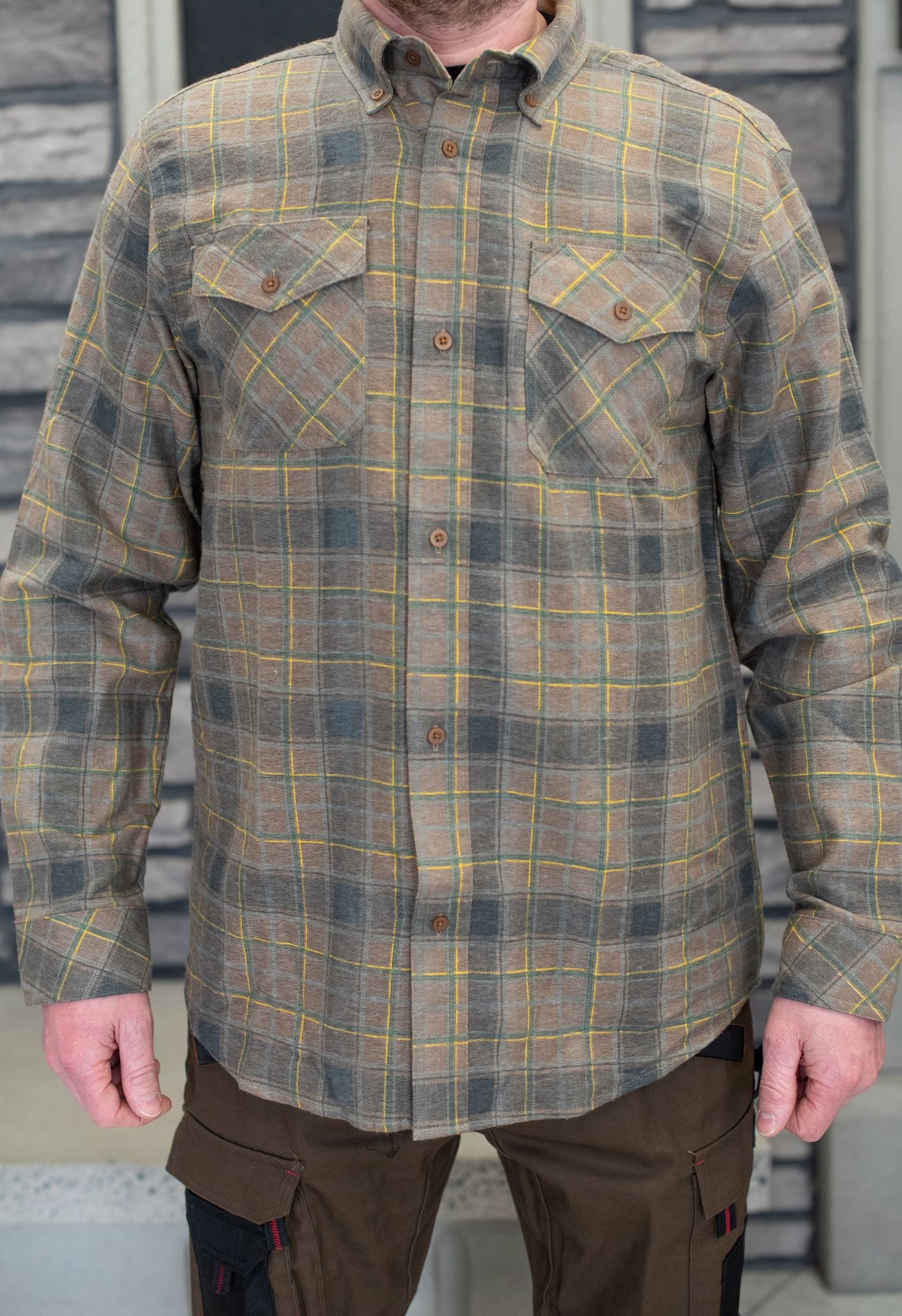 Chemise carreaux