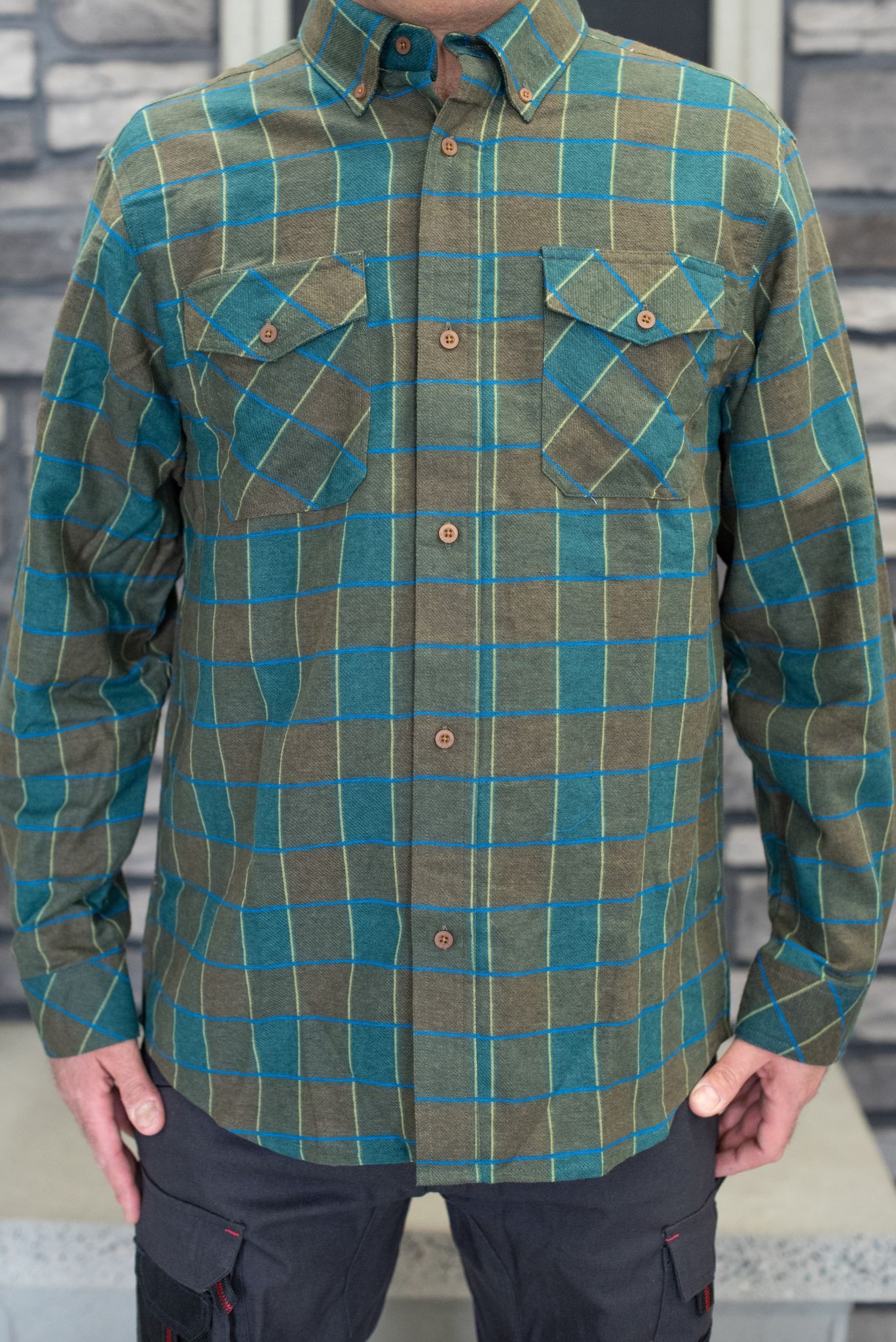 Chemise carreaux