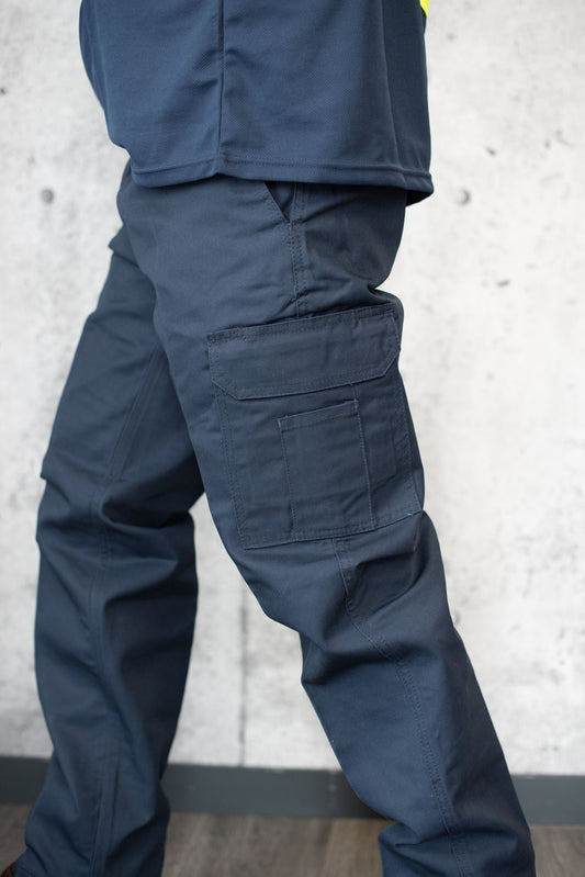 Pantalon cargo - Taille flexible