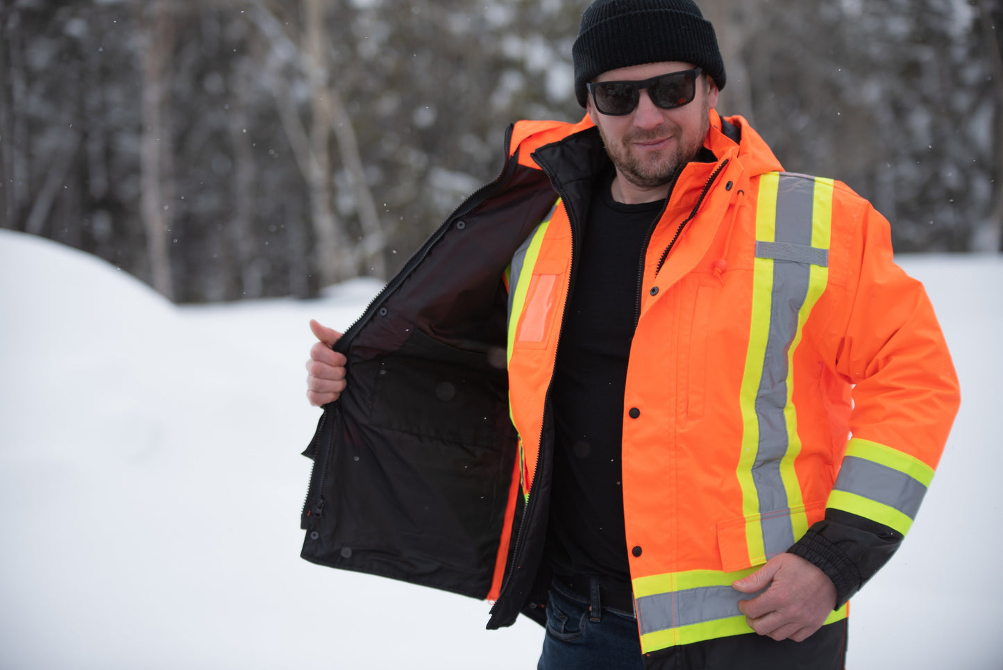 Manteau système 7 en 1 HAUTE VISIBILITÉ