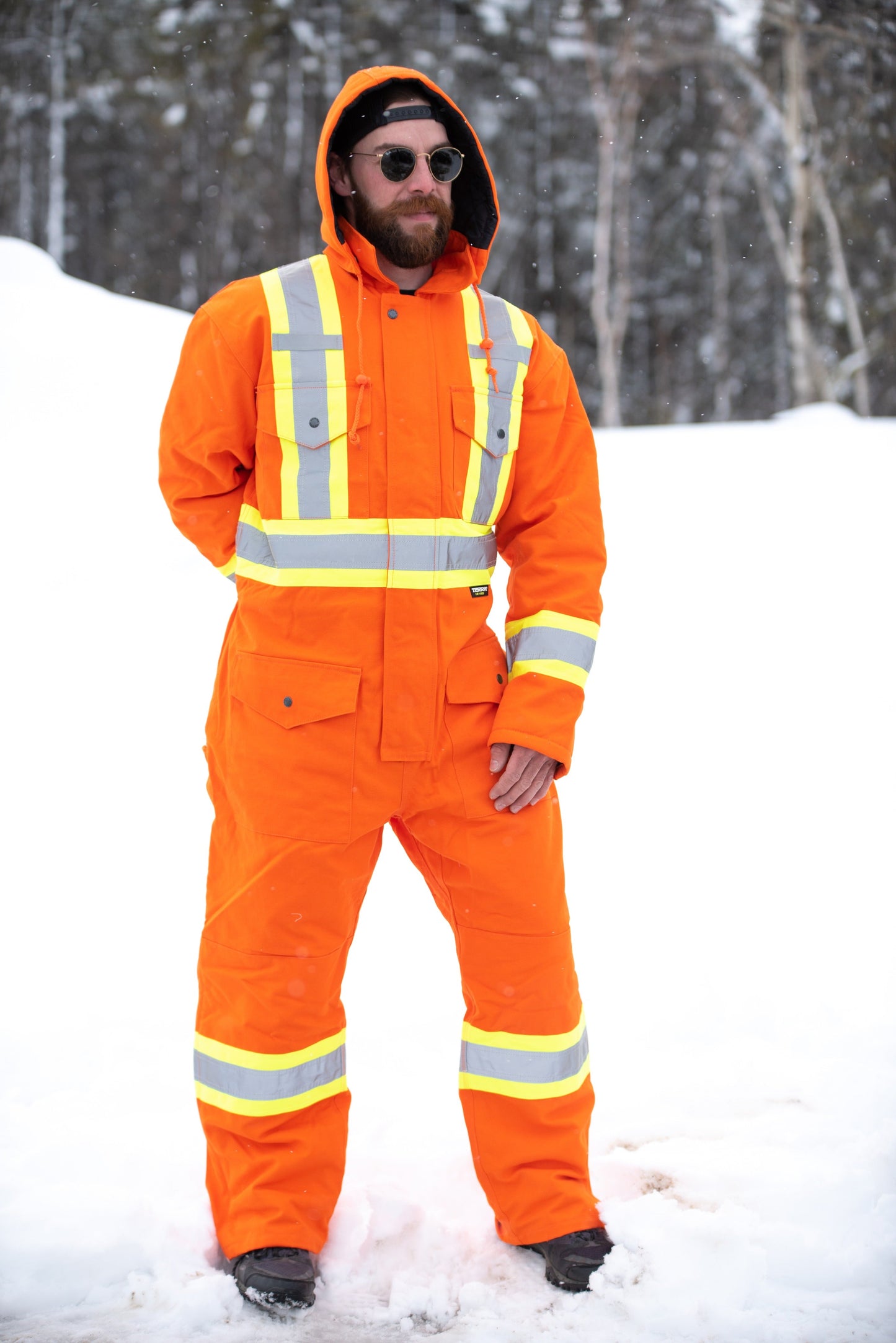 Couvre tout doublé HAUTE VISIBILITÉ TERRA