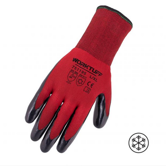 Gant doublé NITRILE  / Paquet de 2